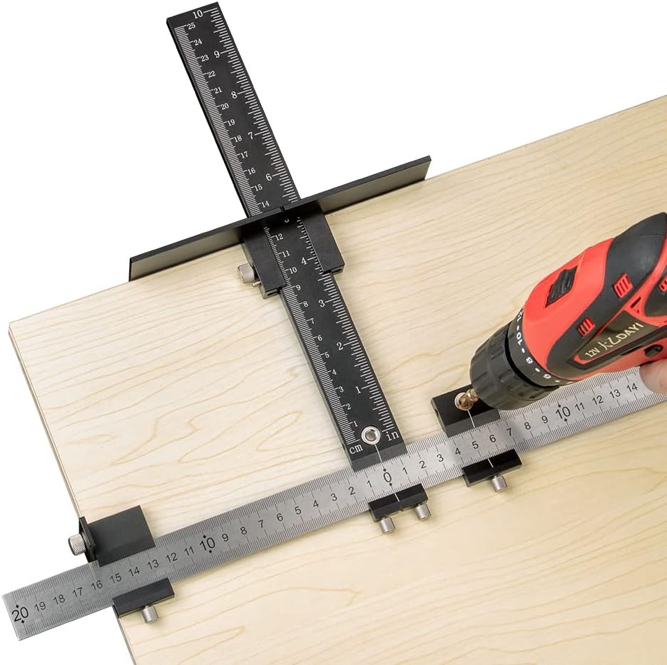 Adjustable Stainless Steel Cabinet Hardware Jig S91947