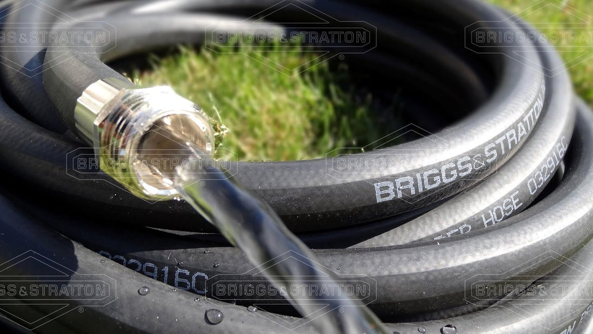 75-Foot Heavy-Duty Rubber Garden Hose Pack of 2 L22704