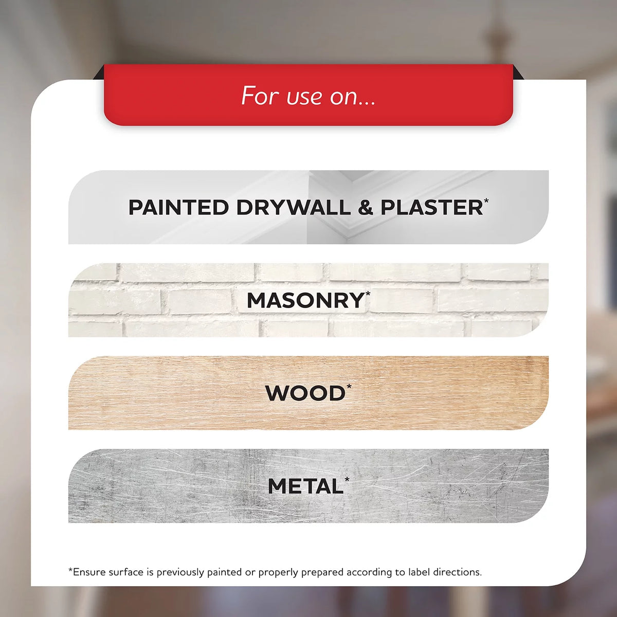 Interior Paint + Primer Eggshell 1 Quart W96846