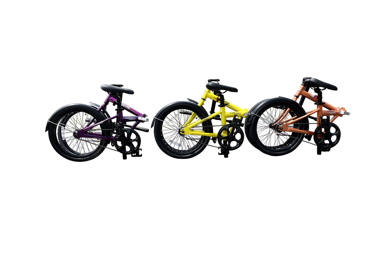 Purple Lightweight Aluminum Folding Bike U676