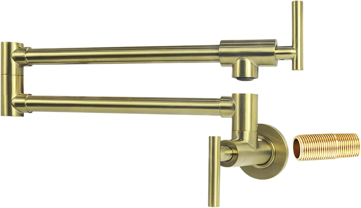 Matte Black Brass Pot Filler Faucet I5047