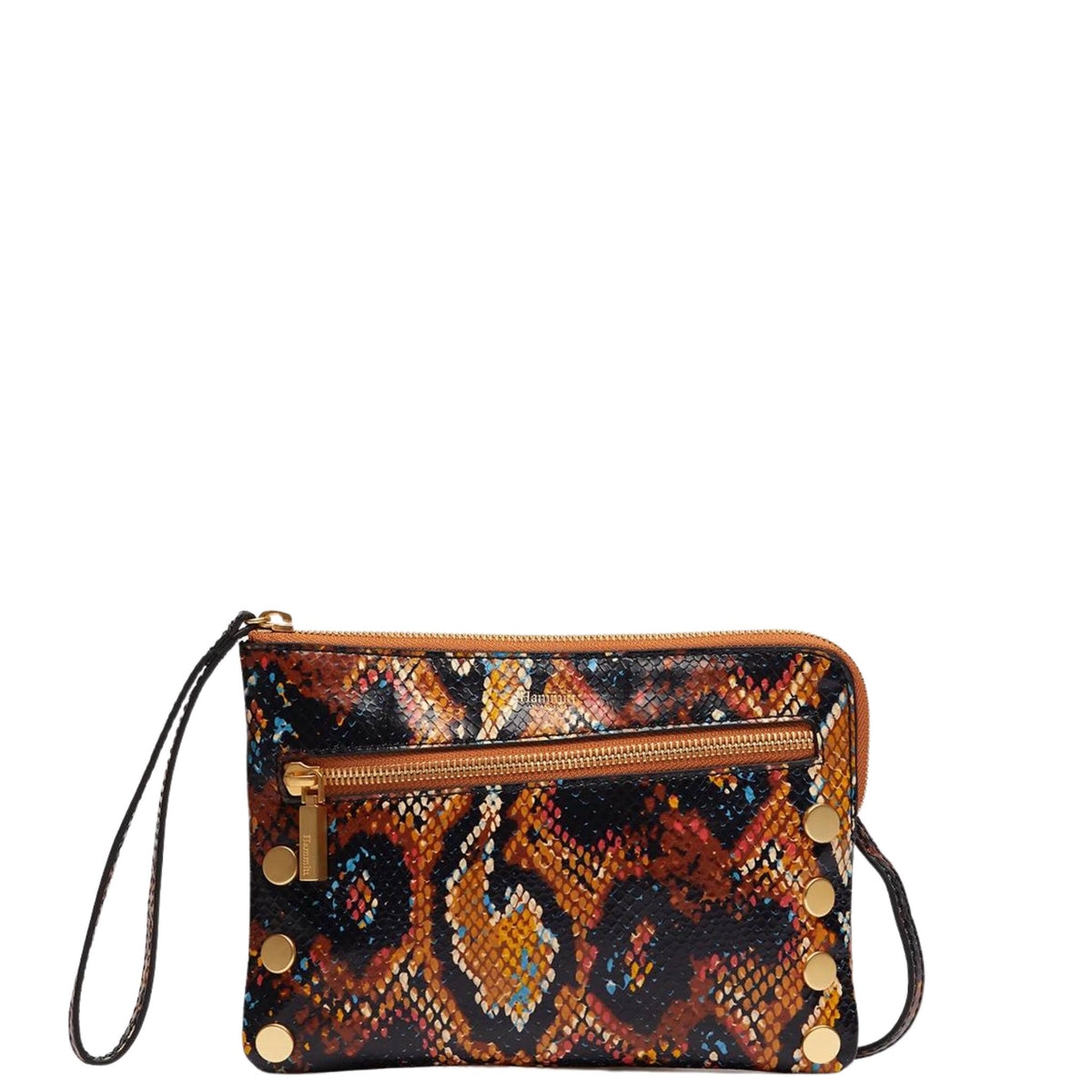 Brushed Gold Small Clutch D422