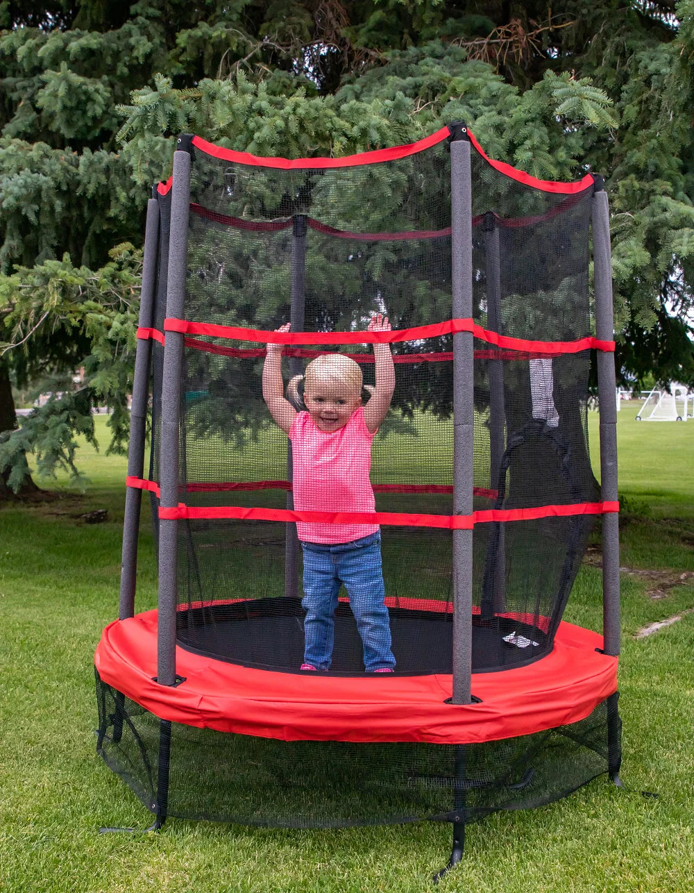 55" Round Trampoline S94641