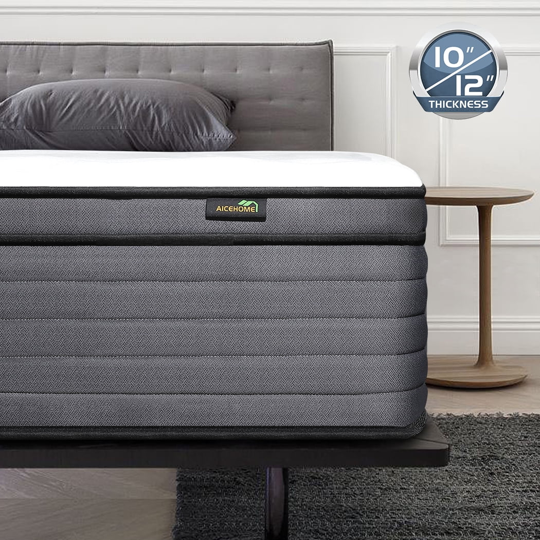 10 Gel Memory Foam Innerspring Hybrid Twin Mattress U6677