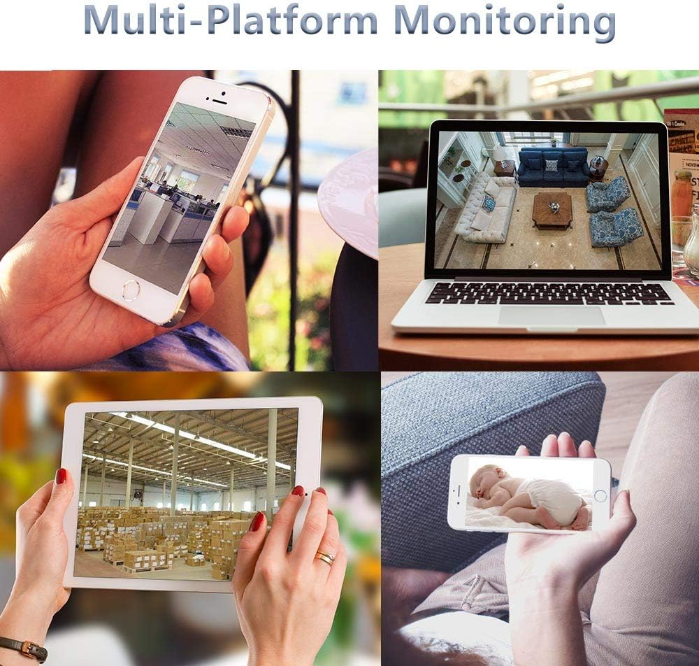 8MP Poe IP Outdoor Security Camera with EXIR Night Vision N640950