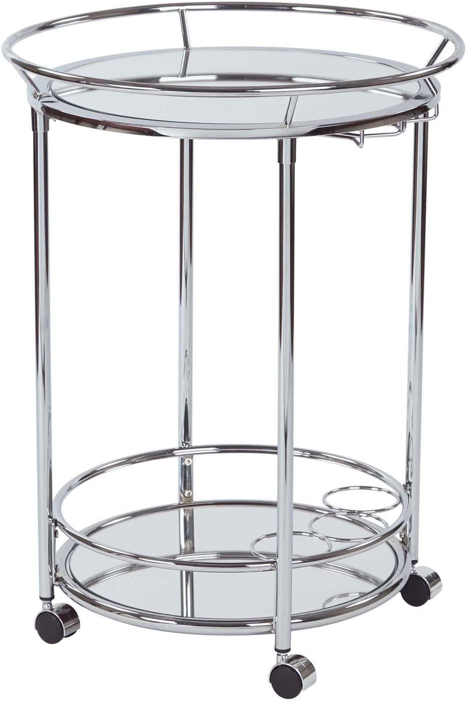 Chrome Serving Cart L7092