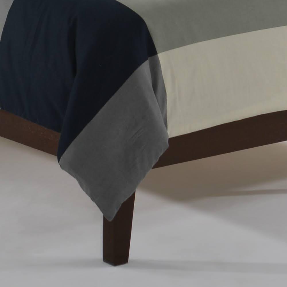 Medium Oak Twin Bed Frame O705