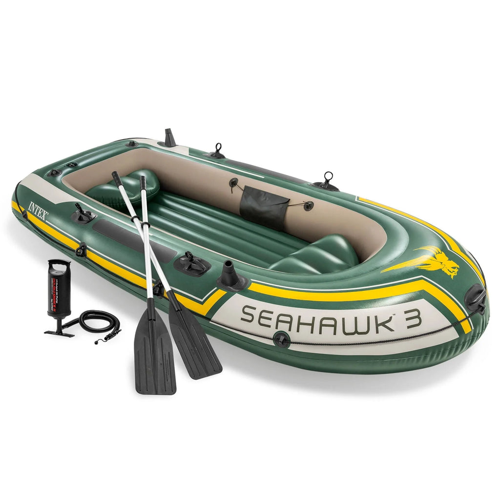 Inflatable Rafting Boat Set 3 Person with Oars and Pump S251
