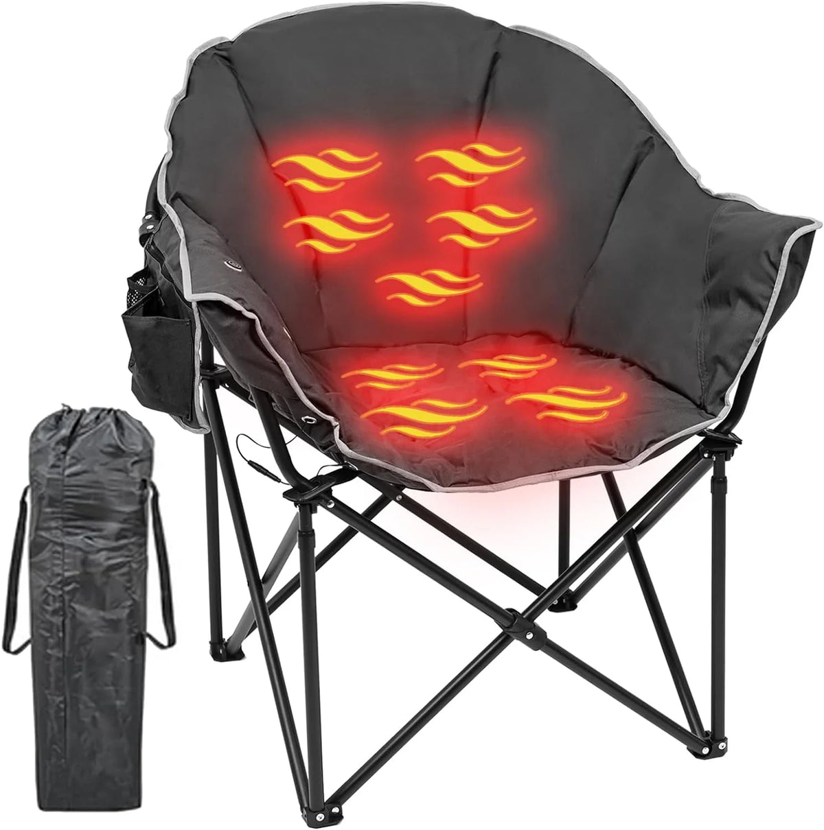Oversized Heated Camping Chair X488639