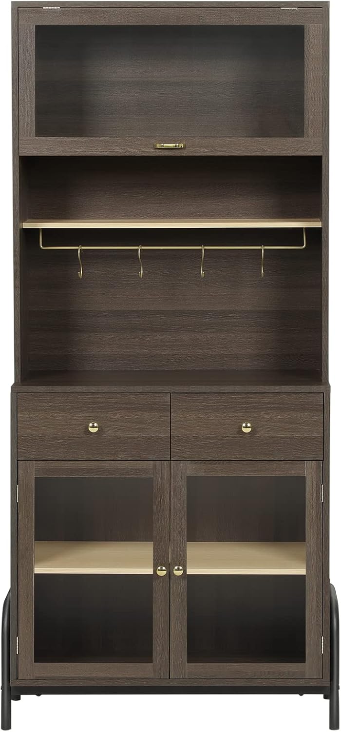 Buffet Cabinet with Storage, 71 Inches D943