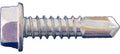 10 x 1/2 x 22 Hex Washer Head Self Drill Screws Zinc 10000ct I428583