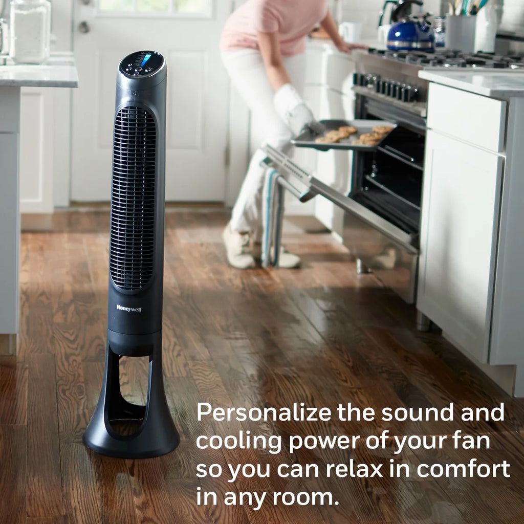 Black Oscillating Electric Tower Fan M8610
