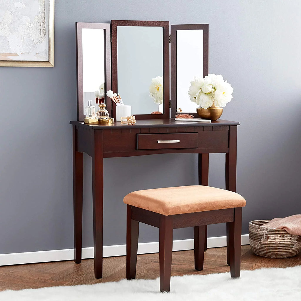 2 Piece Stool Set & Vanity Q8602