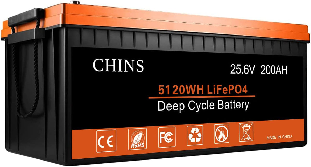24V 200Ah Lithium Battery with 200A BMS B558351