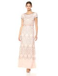 Beaded Blouson Gown I159
