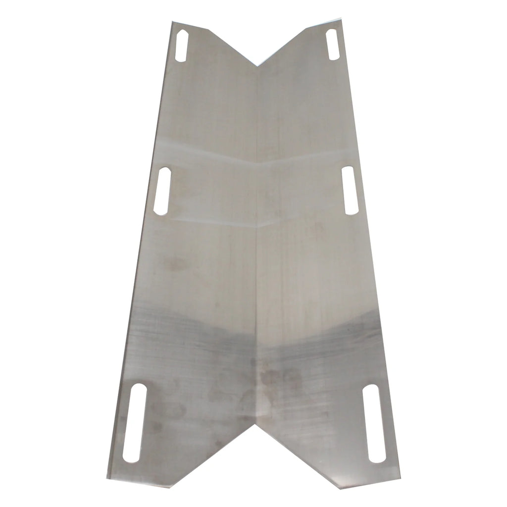 3-Pack BBQ Gas Grill Tube Burner & Heat Shield Plate Replacement Parts X275913