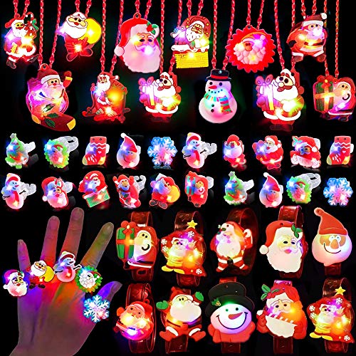 Light Up Christmas Party Favors 42 Pack P717739