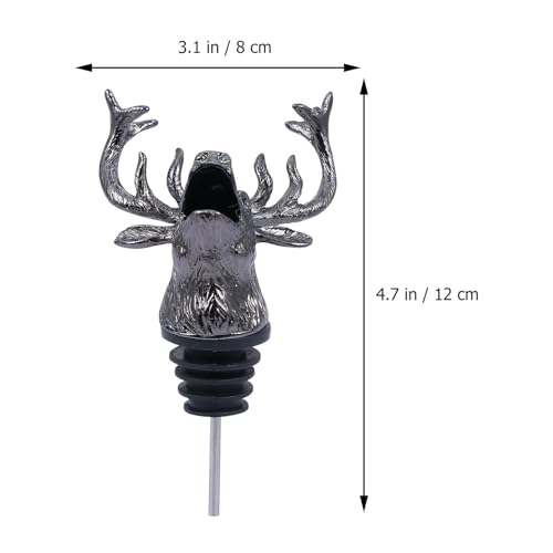 Creative Elk Head Wine Pourer Bottle Stopper W834