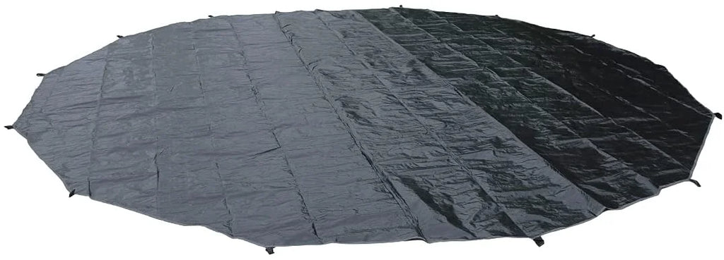 3M Outdoor Black Ultralight PE Round Mat L4282