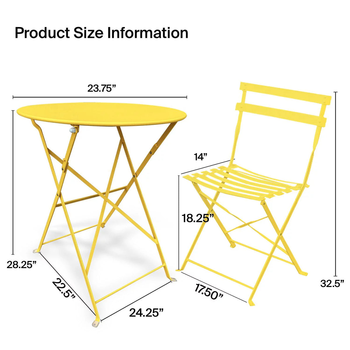 3 Piece Portable Porch Furniture Set Q69917