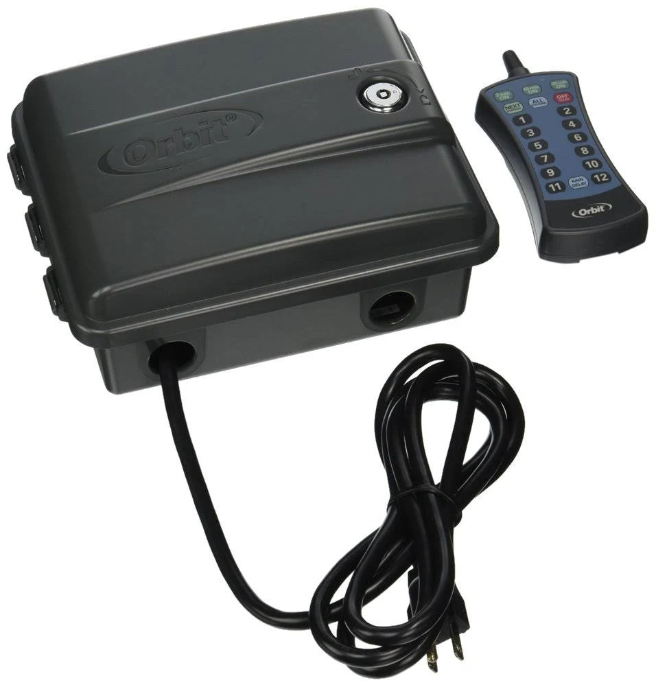 Programmable 12 Zone Sprinkler Timer with Remote Y5778