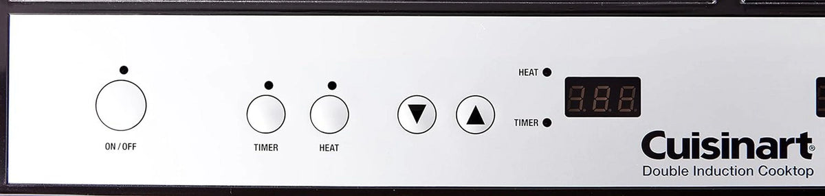 Black Double Induction Cooktop K601047