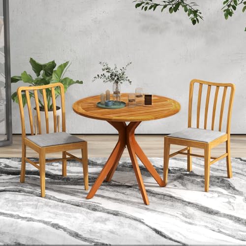 Round Wood Bistro Table M2204