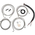 Stainless Braided Complete Handlebar Cable Brake Clutch Line Wire Kit B7269