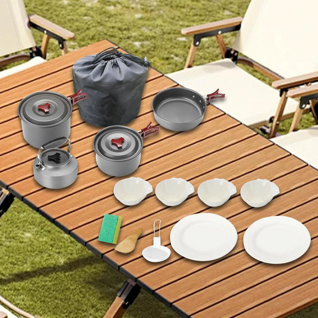 Non Stick Camping Cookware Mess T8676