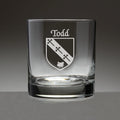 Set of 4 Etched Tumbler Glasses N832