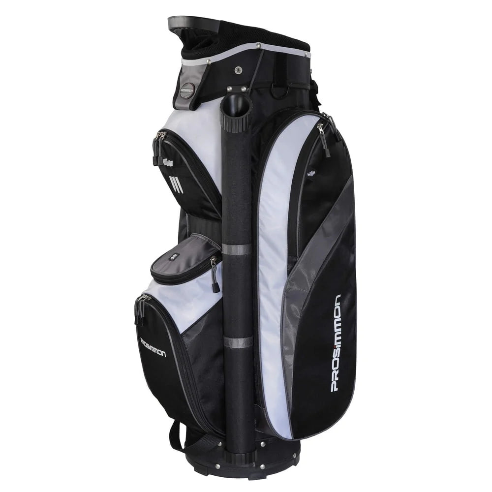 14 Way Cart Golf Bag Black Red Q107107
