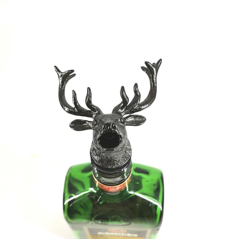Creative Elk Head Wine Pourer Bottle Stopper W834