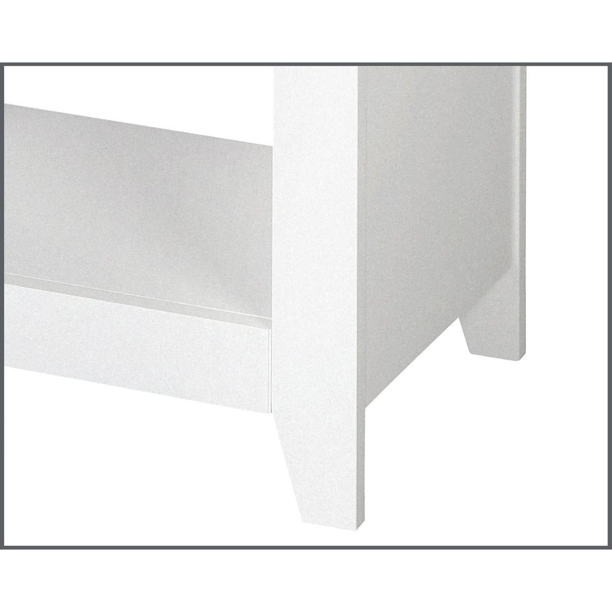 White 6-Cube Bookcase C418