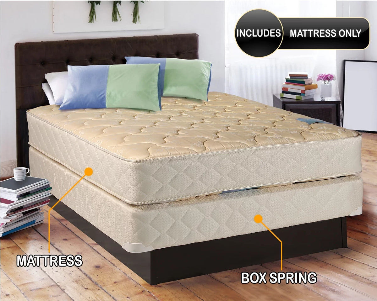 Full XL Beige Orthopedic Mattress C1434