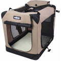 3-Door Folding Soft Dog Crate V7664