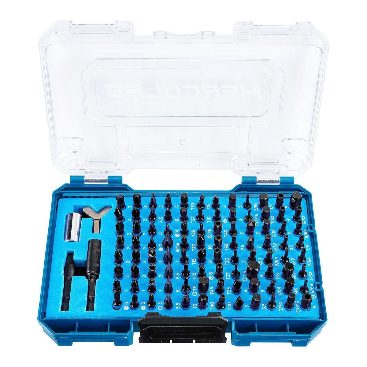 1 in. Impact-Rated Security Bit Set, 100-Piece D7694