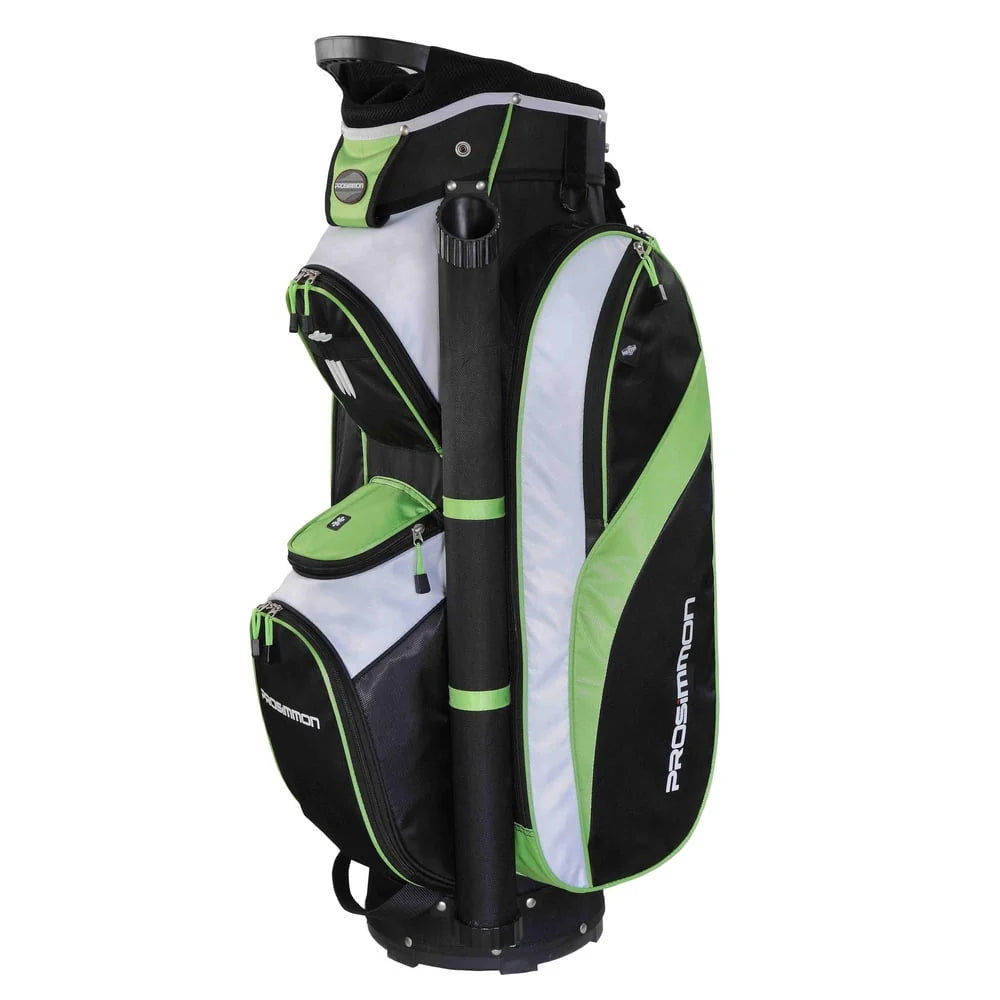 14 Way Cart Golf Bag Black Red Q107107