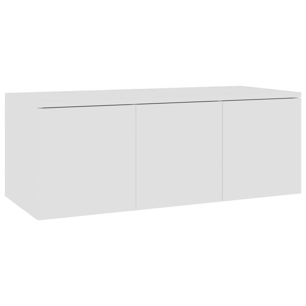 White Chipboard TV Cabinet B9370