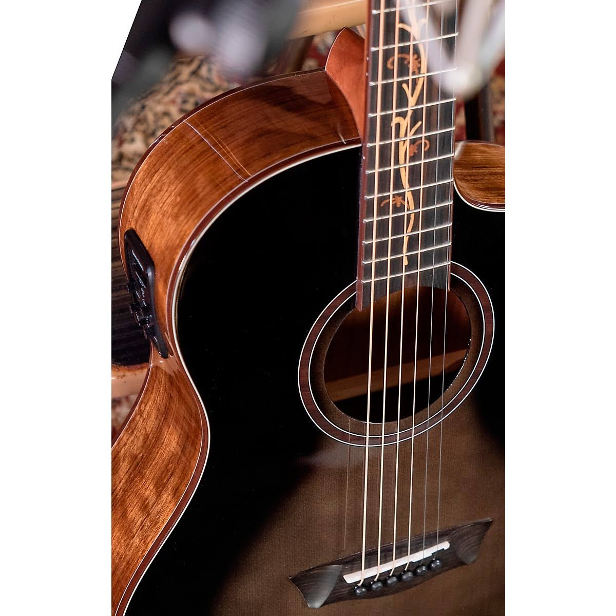 Charcoal Burst Gloss Guitar X6077