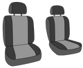 Blue Velour Seat Covers K7052