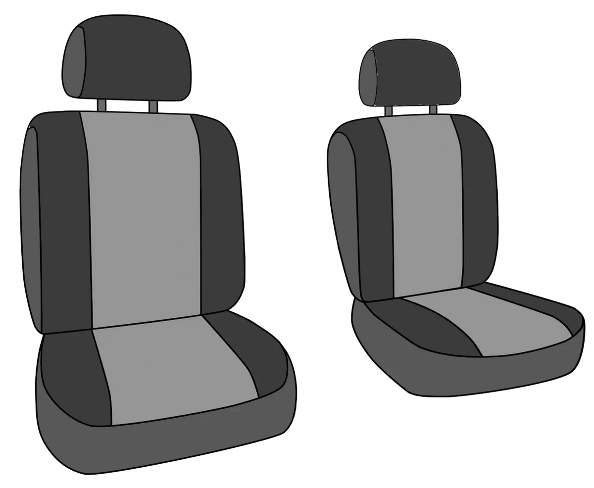 Blue Velour Seat Covers K7052