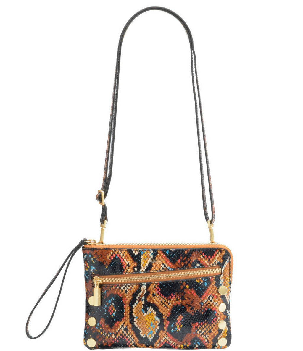 Brushed Gold Small Clutch D422