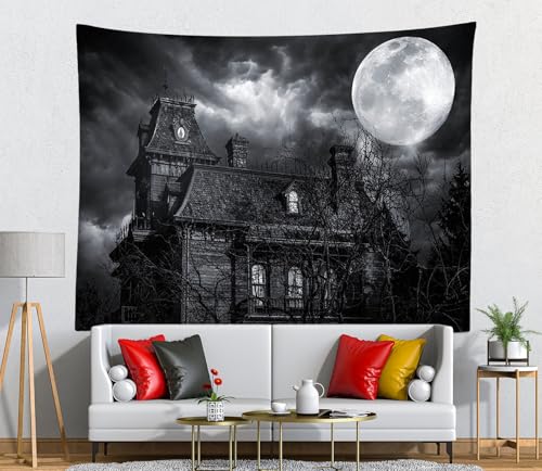 Halloween Tapestry Wall Hanging 78''Wx117''L T534351