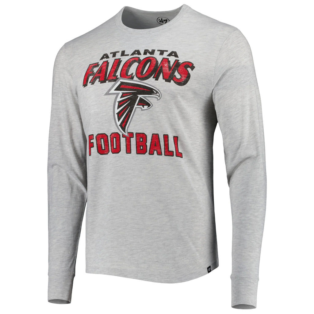 Men's Heathered Gray Long Sleeve T-Shirt C644