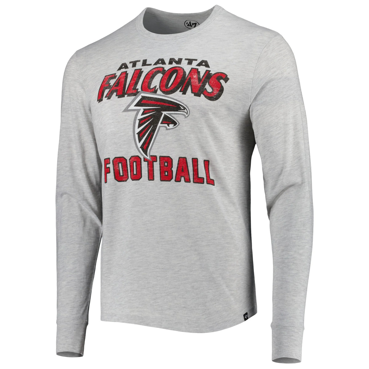 Men's Heathered Gray Long Sleeve T-Shirt C644