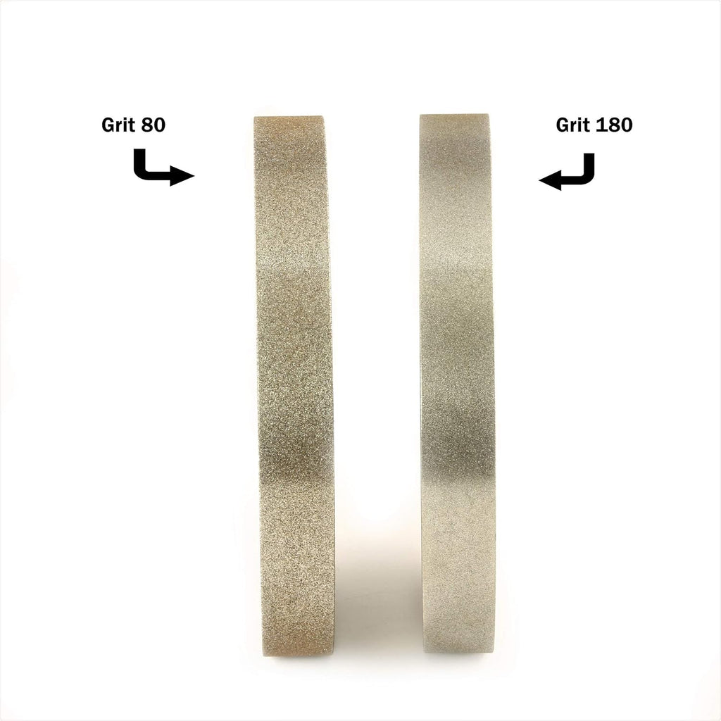 7 CBN Grinding Wheel, 180 Grit, 1.0 Wide, 5/8 Bore C867562