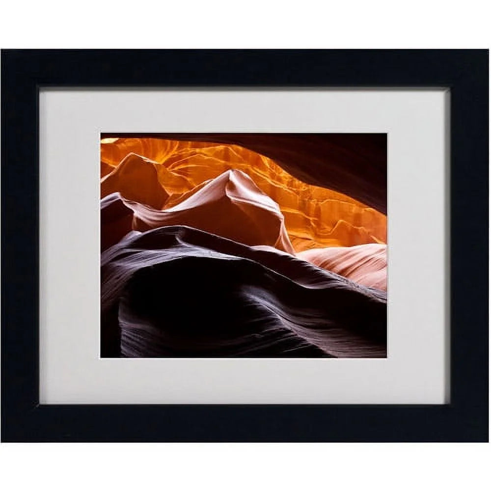 Antelope Canyon 3 11" x 14" Black Frame Art Z1353