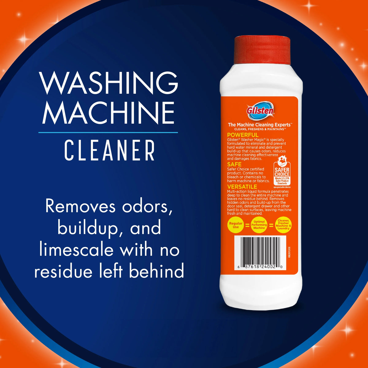 Liquid Fresh Scent Washer Machine Cleaner 2-Pack Z77672