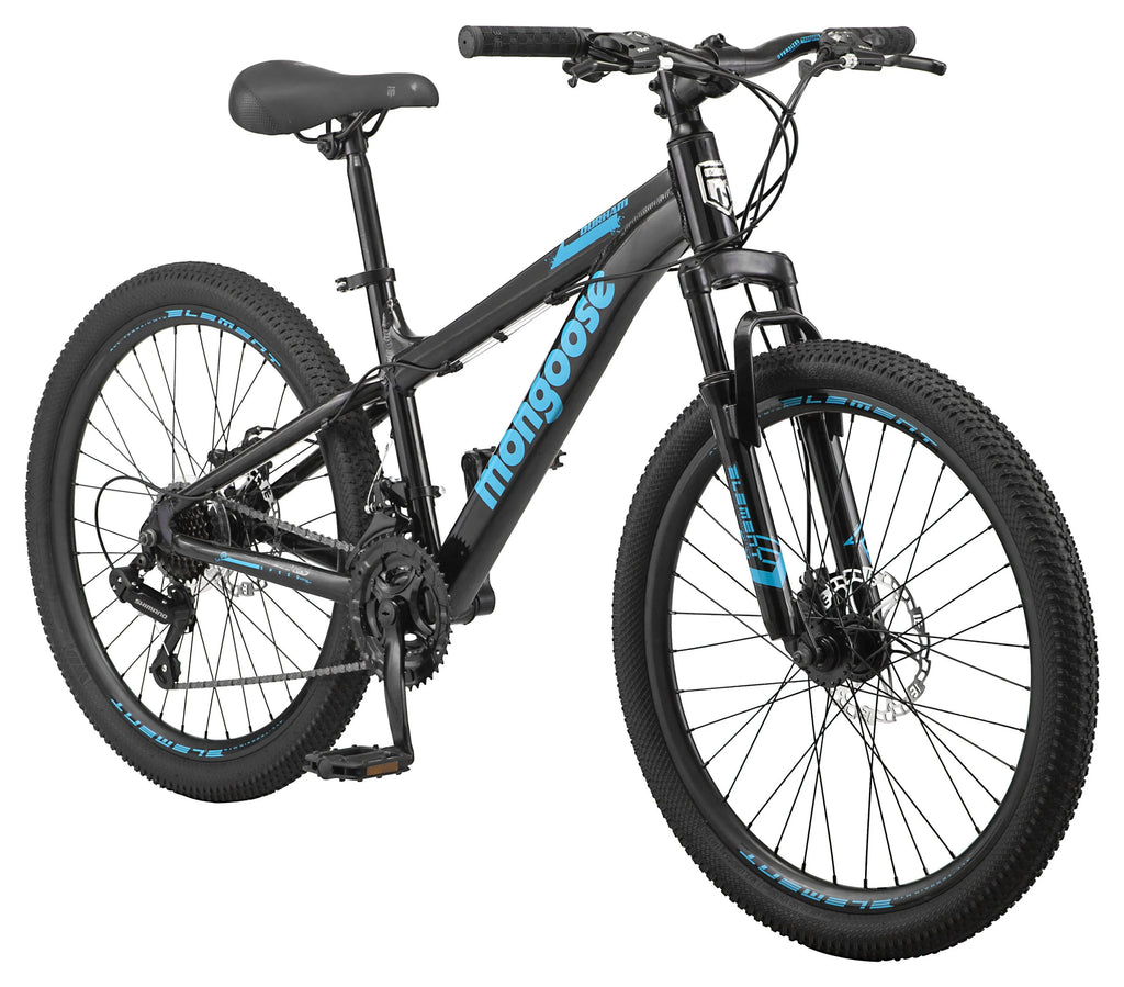 Black 24-in. 21 Speeds Mountain Bike Z573091