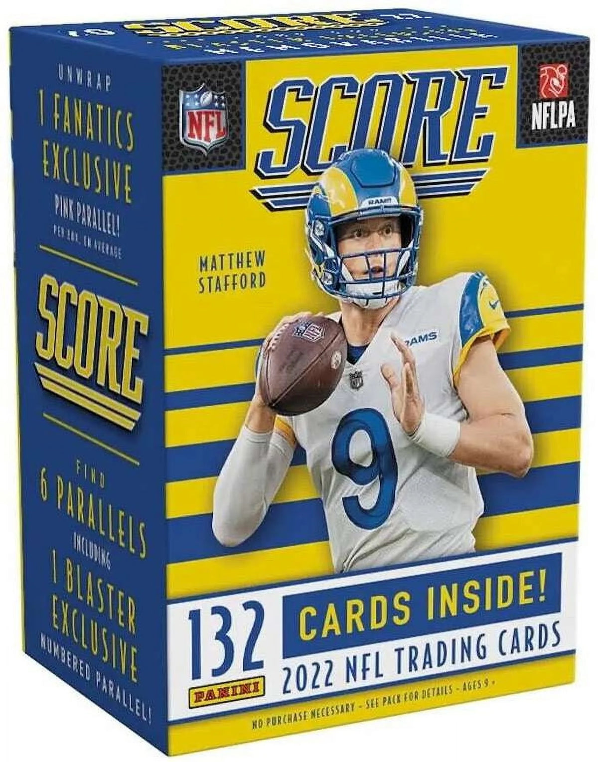 2022 Score Football Trading Card Blaster Box I116